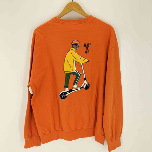 NOTICEBOARD 両面プリントL/S Tシャツ メンズ