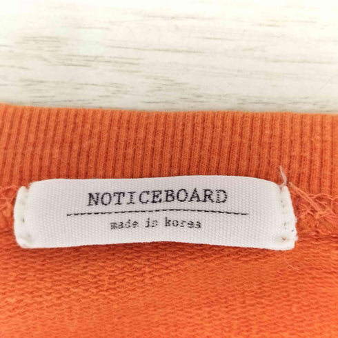 NOTICEBOARD 両面プリントL/S Tシャツ メンズ