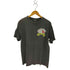 80S-90S AIR WALK 両面プリントクルーネックTシャツ 裾袖シングル メンズ