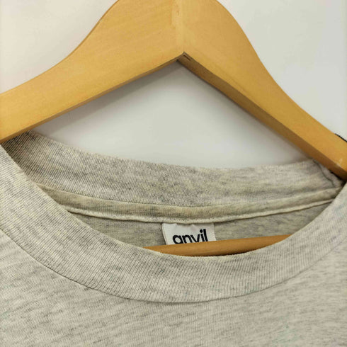 アンビル Anvil 90S USA製 シングルステッチ フロントプリント S/S Tシャツ メンズ import:L