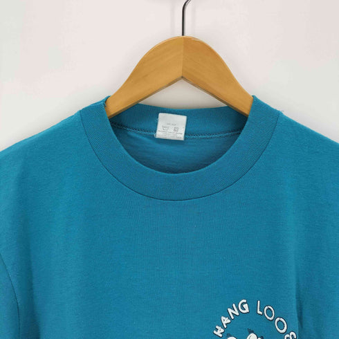 80s USA製 HANG LOOSE HAWAII 両面プリントS/S Tシャツ メンズ JPN:M