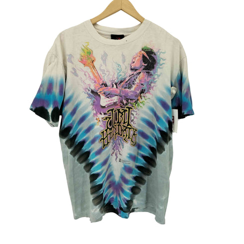 ザイオンルーツウェア ZION ROOTSWEAR コピーライト2003 タイダイ柄 S/S バンドTシャツ メンズ import:L