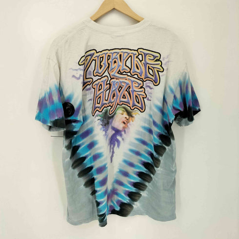 ザイオンルーツウェア ZION ROOTSWEAR コピーライト2003 タイダイ柄 S/S バンドTシャツ メンズ import:L