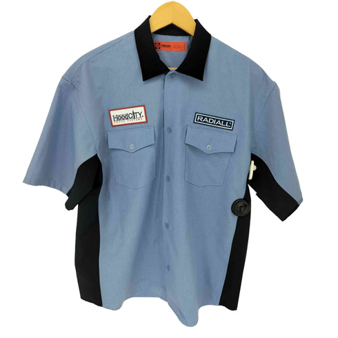 ラディアル RADIALL LOWLANE-REGULAR COLLARED SHIRT S/S メンズ