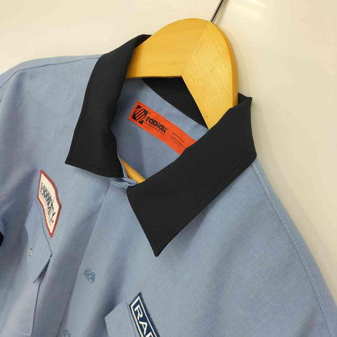 ラディアル RADIALL LOWLANE-REGULAR COLLARED SHIRT S/S メンズ