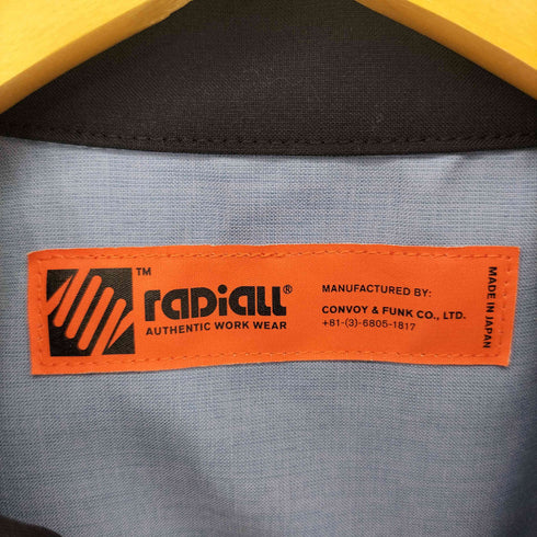ラディアル RADIALL LOWLANE-REGULAR COLLARED SHIRT S/S メンズ