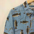 コロンビアスポーツウェア Columbia Sportswear RIVER LODGE 魚拓 BDシャツ メンズ import:XL