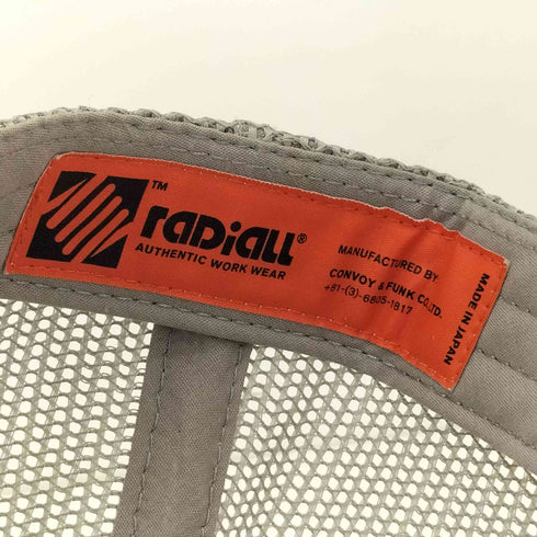 ラディアル RADIALL 6パネルメッシュキャップ メンズ
