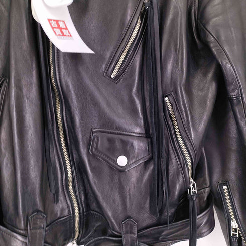ベッドフォード BED J.W. FORD 24SS ホースレザー ダブルライダースジャケット メンズ JPN:3