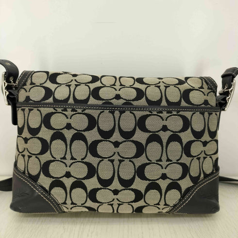 コーチ COACH ハンプトンズ シグネチャー キャンバス ショルダーバッグ レディース