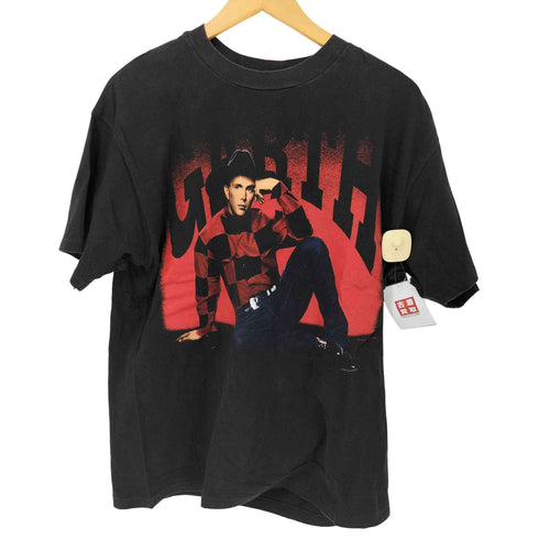 ヘインズ Hanes 90S USA製 コピーライト1993 シングルステッチ 両面プリント S/S ツアーTシャツ メンズ import:L