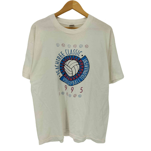 フルーツオブザルーム FRUIT OF THE LOOM 90S USA製 シングルステッチ フロントプリント S/S Tシャツ メンズ import:XL