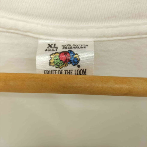 フルーツオブザルーム FRUIT OF THE LOOM 90S USA製 シングルステッチ フロントプリント S/S Tシャツ メンズ import:XL