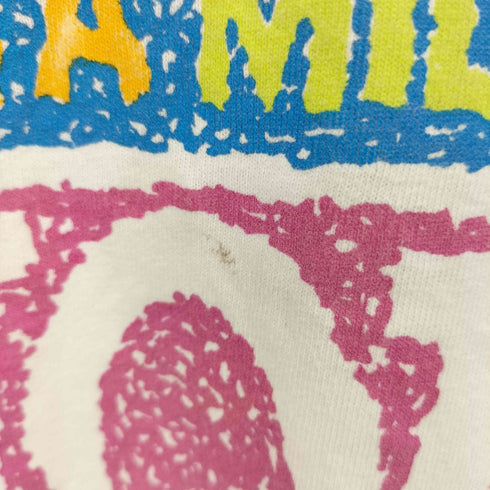 フルーツオブザルーム FRUIT OF THE LOOM 90S USA製 シングルステッチ フロントプリント S/S Tシャツ メンズ import:L