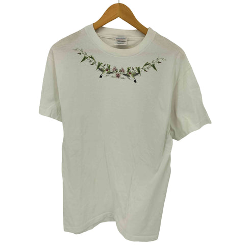 ヘインズ Hanes 90S USA製 シングルステッチ フロントプリント S/S Tシャツ メンズ import:M