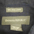バナナリパブリック BANANA REPUBLIC 00s レギュラーカラーリネンシャツ メンズ import:L
