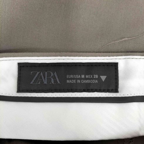 ザラ ZARA ダブルプリーツパンツ メンズ 28