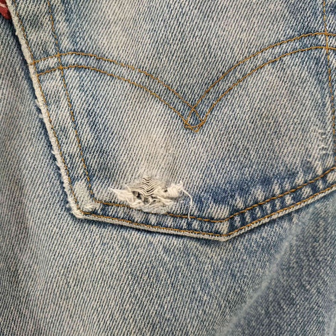 リーバイス Levis 90S 96年製造 ボタン裏 524 USA製 501XX ストレートデニムパンツ メンズ 31/33