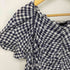 トリココムデギャルソン tricot COMME des GARCONS AD2013 シャーリングギンガムチェックワンピース レディース JPN:M
