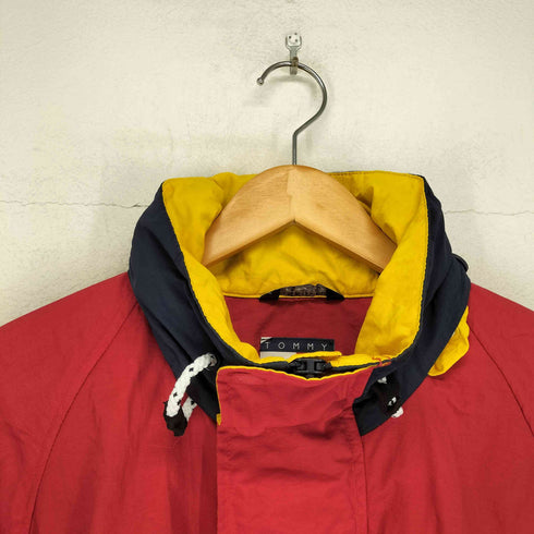 トミーヒルフィガー TOMMY HILFIGER ロールアップ式 ナイロンジップジャケット メンズ