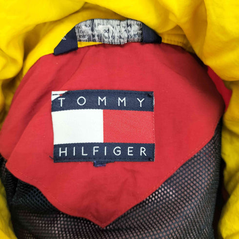 トミーヒルフィガー TOMMY HILFIGER ロールアップ式 ナイロンジップジャケット メンズ