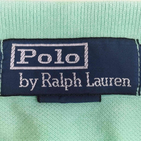 ポロバイラルフローレン Polo by RALPH LAUREN ポニー刺繍 鹿の子ポロシャツ メンズ LL