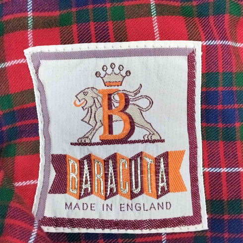 バラクータ BARACUTA イングランド製 G9 ハリントンジャケット 裏地チェック メンズ