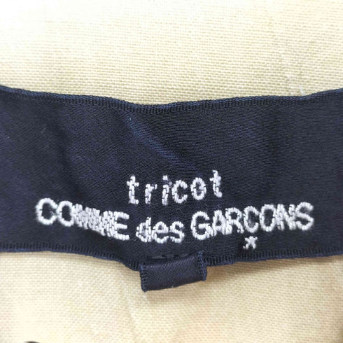 トリココムデギャルソン tricot COMME des GARCONS パイピングプルオーバーシャツ レディース