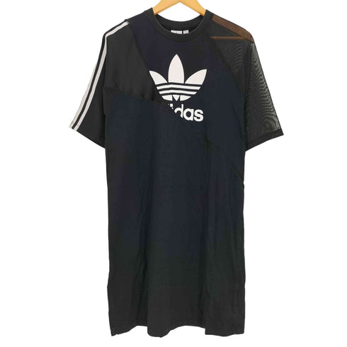 アディダスオリジナルス adidas Originals ADICOLOR SPLIT TREFOIL T-SHIRT DRESS アディカラー スプリット トレフォイル Tシャツドレス レディース JPN:36