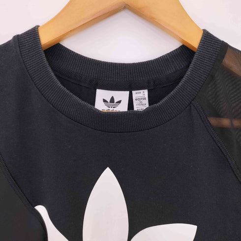 アディダスオリジナルス adidas Originals ADICOLOR SPLIT TREFOIL T-SHIRT DRESS アディカラー スプリット トレフォイル Tシャツドレス レディース JPN:36