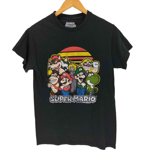 キャラクタープリントクルーネックTシャツ メンズ import:M