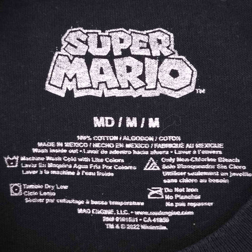 キャラクタープリントクルーネックTシャツ メンズ import:M