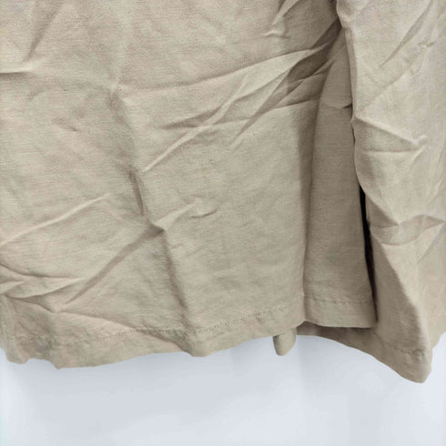 トリココムデギャルソン tricot COMME des GARCONS AD2002 リネンレーヨン ギャザーシャツワンピース レディース JPN:M
