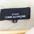 トリココムデギャルソン tricot COMME des GARCONS AD2002 リネンレーヨン ギャザーシャツワンピース レディース JPN:M