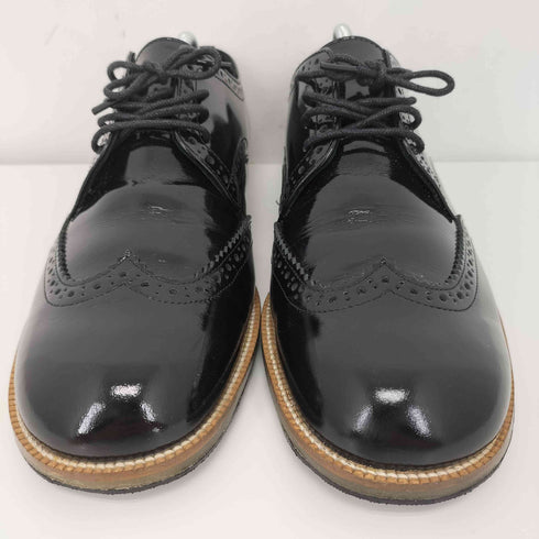 トリココムデギャルソン tricot COMME des GARCONS ウイングチップエナメルシューズ メンズ 23 1/2