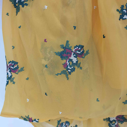 リリーブラウン Lily Brown クロスステッチ刺繍ブラウス レディース FREE