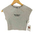 ザラ ZARA クロップドTシャツ レディース import:M