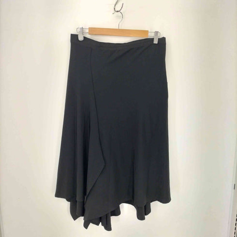 ヨウジヤマモト Yohji Yamamoto collections 24SS TA/PE CREPE DE CHINE DRAPE&GATHER DETAIL SKIRT レディース JPN:1