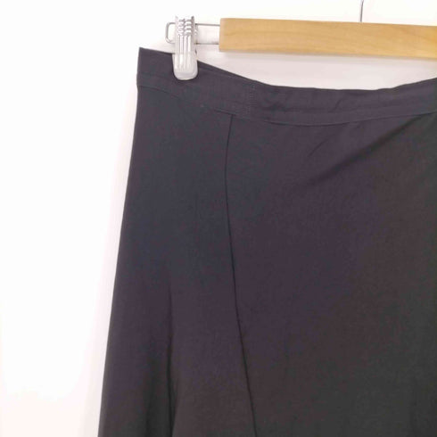 ヨウジヤマモト Yohji Yamamoto collections 24SS TA/PE CREPE DE CHINE DRAPE&GATHER DETAIL SKIRT レディース JPN:1