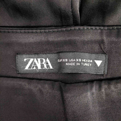ザラ ZARA ハイウェストサテンパンツ レディース XS