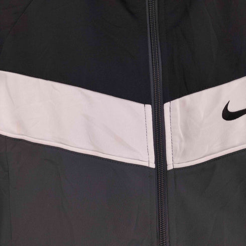 ナイキ NIKE スウッシュ ロゴ 刺繍 切替 トラック ジャケット ジャージ レディース import:L