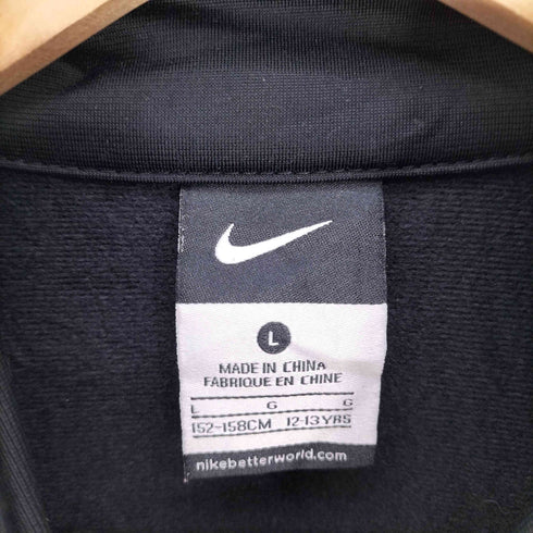 ナイキ NIKE スウッシュ ロゴ 刺繍 切替 トラック ジャケット ジャージ レディース import:L