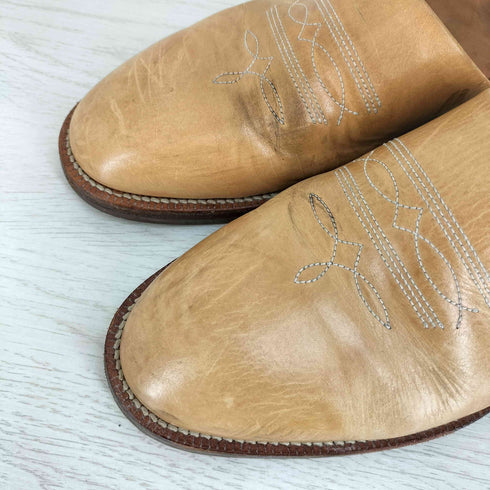 エンダースキーマ Hender Scheme CHEAK ヌメ革 レザー ミュール スリッポン メンズ