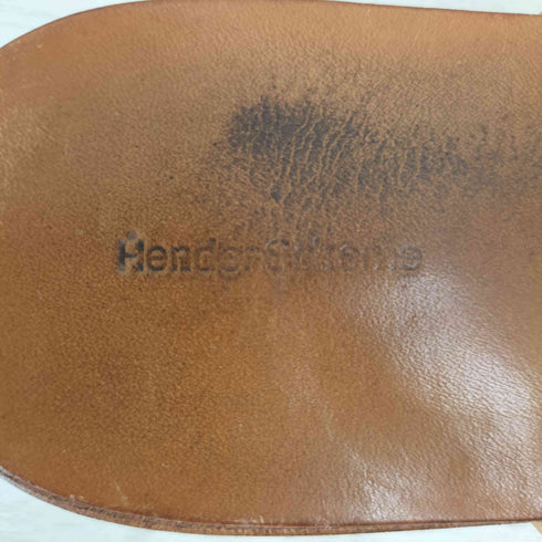 エンダースキーマ Hender Scheme CHEAK ヌメ革 レザー ミュール スリッポン メンズ