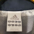 アディダス adidas 00S パフォーマンスロゴ刺繍 裏地メッシュ トラックジャケット サイドライン トラックパンツ セットアップ メンズ L