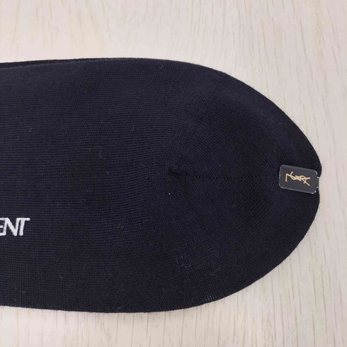 イヴサンローラン Yves Saint Laurent ロゴ刺繍 ソックス 靴下 メンズ 27