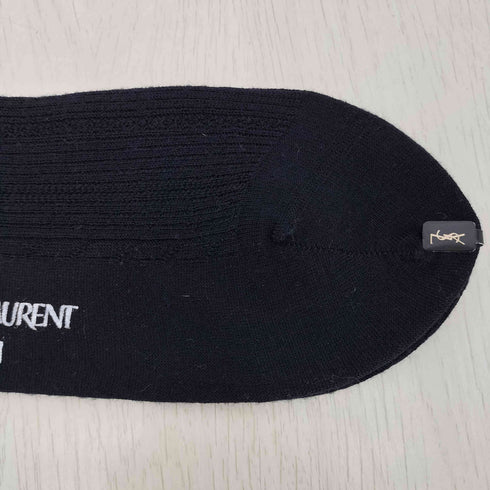 イヴサンローラン Yves Saint Laurent ロゴ刺繍 ソックス 靴下 メンズ 27