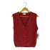 タルボット TALBOTS Vネック ニットベスト レディース import:S