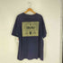 モッシモ MOSSIMO 90s USA製 袖シングルステッチ 両面ロゴプリント クルーネック Tシャツ メンズ import:L