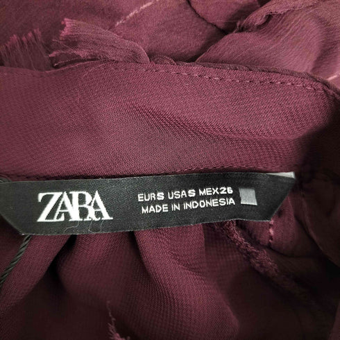 ザラ ZARA テクスチャードウィーブブラウス レディース import:S